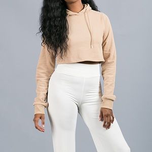 Prissy Duck | Cropped Hoodie (Tall)